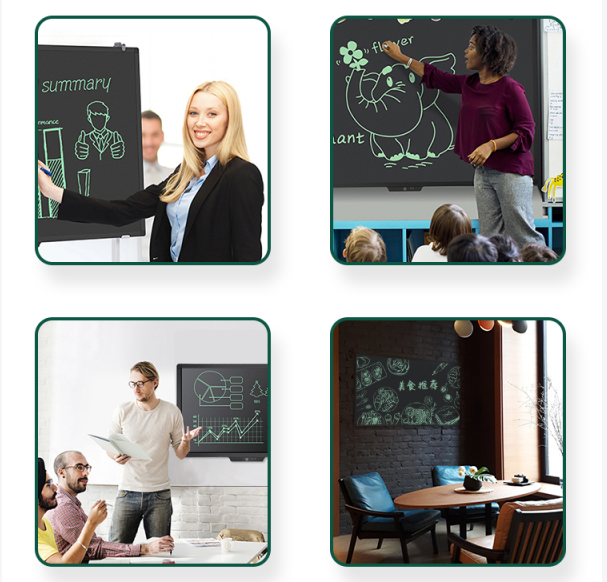 是時候升級會議室了！大家都在用超大板的液晶會議黑板
