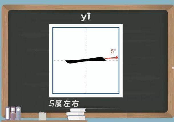 柔果練字小妙招：一字看似很簡單，寫好并不易